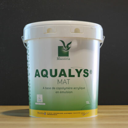 Peinture AQUALYS mat blanche 15 Litres