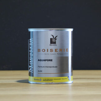 Peinture boiserie AQUAPORE blanche 1 Litre