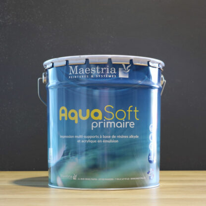 Peinture AQUASOFT primaire blanche 15 Litres