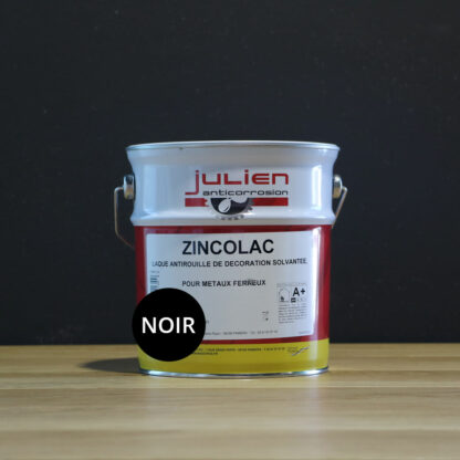 Peinture métal ZINCOLAC noire 2,5 Litres