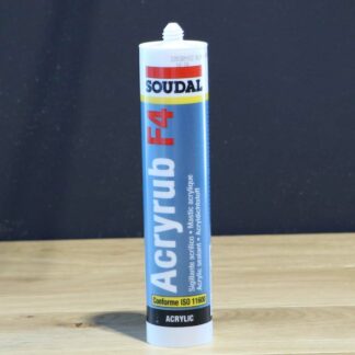 Cartouche mastic acrylique acryrub f4 SOUDAL